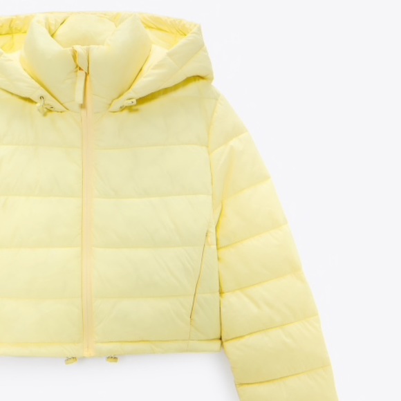 ZARA cropped puffer jacket BNWT - Picture 6 of 9